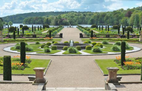 Springtime at Trentham gardens, Staffordshire,UK..